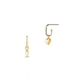 Kolczyki srebrne pozłacane ATELIER