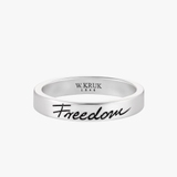 Pierścionek srebrny Freedom