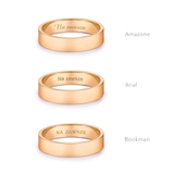 Obrączka złota FROST damska