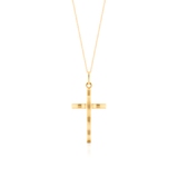 Wisiorek złoty krzyżyk
