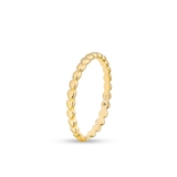 Pierścionek srebrny pozłacany