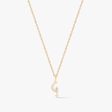 Wisiorek złoty z perłą