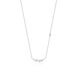 Naszyjnik srebrny z cyrkoniami