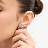 Kolczyki srebrne Balerina