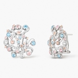 Kolczyki srebrne Balerina