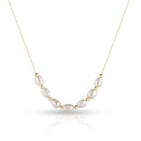 Naszyjnik złoty z perłami