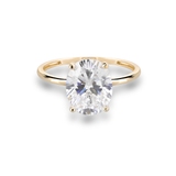 Pierścionek złoty z cyrkonią