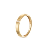 Pierścionek złoty z cyrkoniami