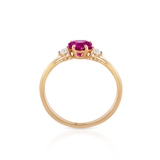 Pierścionek złoty Lollipop