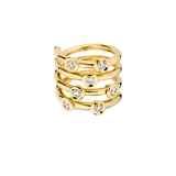 Pierścionek złoty Hulchi Belluni