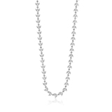 Naszyjnik mosiężny z cyrkoniami