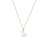 Wisiorek złoty Zodiak Koziorożec