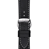 Skórzany czarny pasek Tissot 21 mm