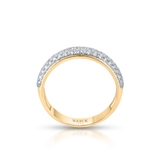 Pierścionek złoty z brylantami