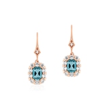 Kolczyki złote Szekspirowska