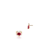 Kolczyki złote kraby