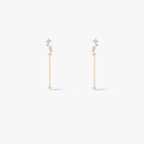 Kolczyki złote z cyrkoniami Ceremonials