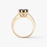 Pierścionek zaręczynowy złoty Tajemniczy