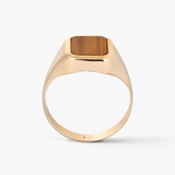 Sygnet złoty z tygrysim okiem