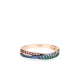 Pierścionek srebrny Preludium