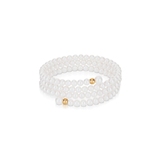 Bransoleta złota z perłami retro