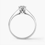 Pierścionek zaręczynowy złoty Jedyny