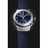 ZEGAREK HUBLOT CLASSIC FUSION TITANIUM BLUE