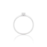 Pierścionek zaręczynowy złoty Szczęśliwy