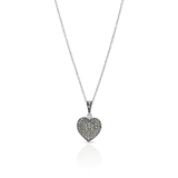 Wisiorek srebrny z markasytami