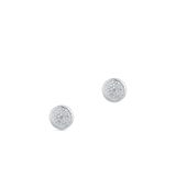 Kolczyki srebrne z cyrkoniami