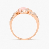 Pierścionek złoty Balerina