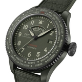 ZEGAREK IWC SCHAFFHAUSEN PILOT'S TIMEZONER TOP GUN WOODLAND