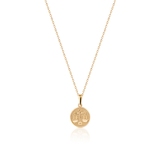 Wisiorek złoty zodiak Waga