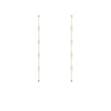 Kolczyki złote z perłami