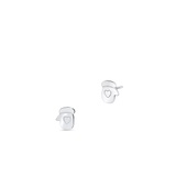 Kolczyki srebrne świąteczne rękawice