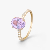 Pierścionek złoty Maria Antonina