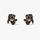 Kolczyki złote Kwiaty Nocy