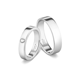 Obrączka srebrna SEGOWIA damska