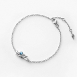 Bransoleta srebrna KOI