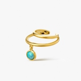 Nausznica srebrna Alchemia