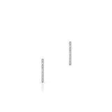 Kolczyki białe złoto z diamentami