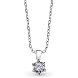 Wisiorek złoty z diamentem