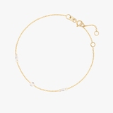 Bransoleta złota z cyrkoniami