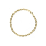 Bransoleta złota singapur