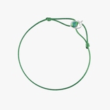 Bransoletka sznurkowa ze ślimakiem