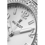 ZEGAREK HUBLOT BIG BANG STEEL WHITE DIAMONDS