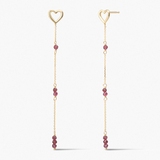 Kolczyki złote Czułość