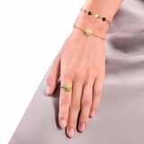 Bransoletka srebrna Alchemia