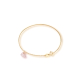 Bransoleta złota z serduszkiem