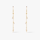 Kolczyki złote Santorini